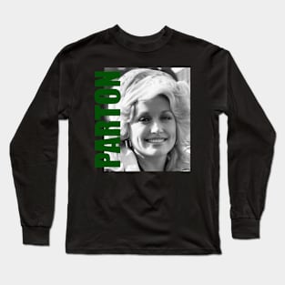 Dolly Parton // Retro Aesthetic Fan Art // 80s Long Sleeve T-Shirt